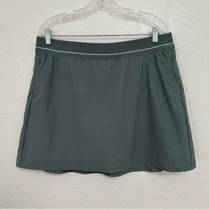 Soybu Womens Skort Green Skirt Inner Shorts